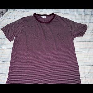 AND NOW THIS Burgundy T-shirt